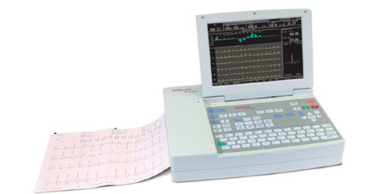 Schiller Cardiovit AT-10 Plus EKG Resting EKG Machine