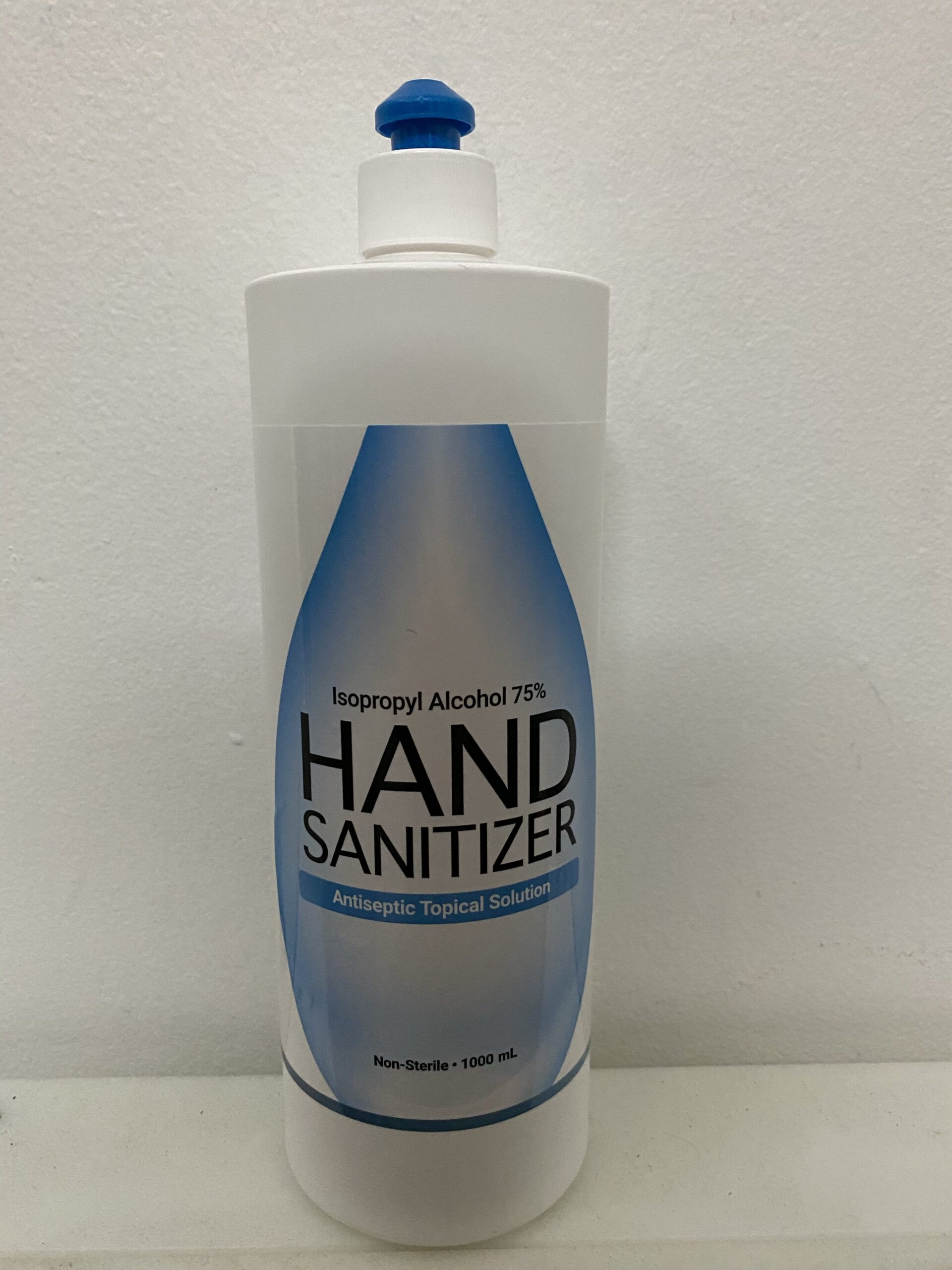 Box of 12 Hand Sanitizer 1000ML 75% Isopropyl Alcohol Antiseptic Topical Solution