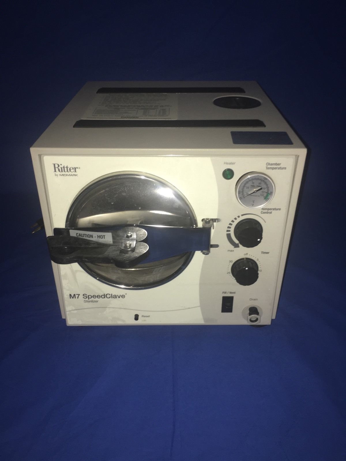 Midmark Ritter M7 SpeedClave Autoclave Sterilizer Repair Evaluation